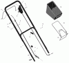 Murray 228511x8C - Scotts 22" Walk-Behind Mower (2002) (Home Depot) Ersatzteile Handle And Bag Assembly