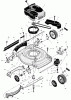 Murray 228511x8C - Scotts 22" Walk-Behind Mower (2002) (Home Depot) Ersatzteile Mower Housing Assembly