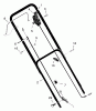 Murray 228512x8A - Scotts 22" Walk-Behind Mower (2005) (Home Depot) Ersatzteile Handle Assembly