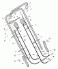 Murray 22859x7A - Scotts 22" Walk-Behind Mower (1996) (Home Depot) Ersatzteile Handle Assembly