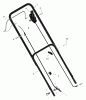 Murray 228610x6A - Ultra 22" Walk-Behind Mower (2001) Ersatzteile Handle Assembly