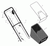 Murray 228630x692D - Stanley 22" Walk-Behind Mower (2002) Ersatzteile Handle And Grass Bag