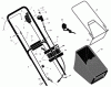 Murray 228650x692A - Stanley 22" Walk-Behind Mower (2003) Ersatzteile Handle And Grass Bag