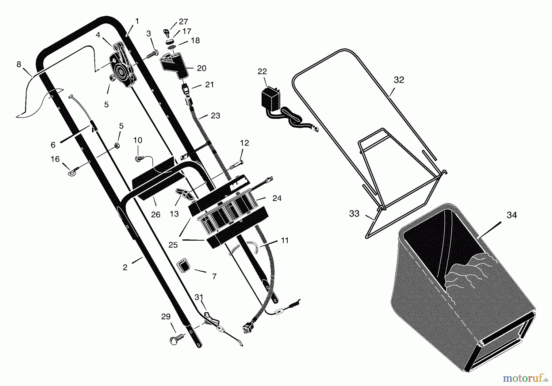 Murray Rasenmäher 228651x99A - B&S/Murray 22