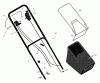 Murray 228690x24A - B&S/ 22" Walk-Behind Mower (2003) (Meijer) Ersatzteile Handle And Bag Assembly