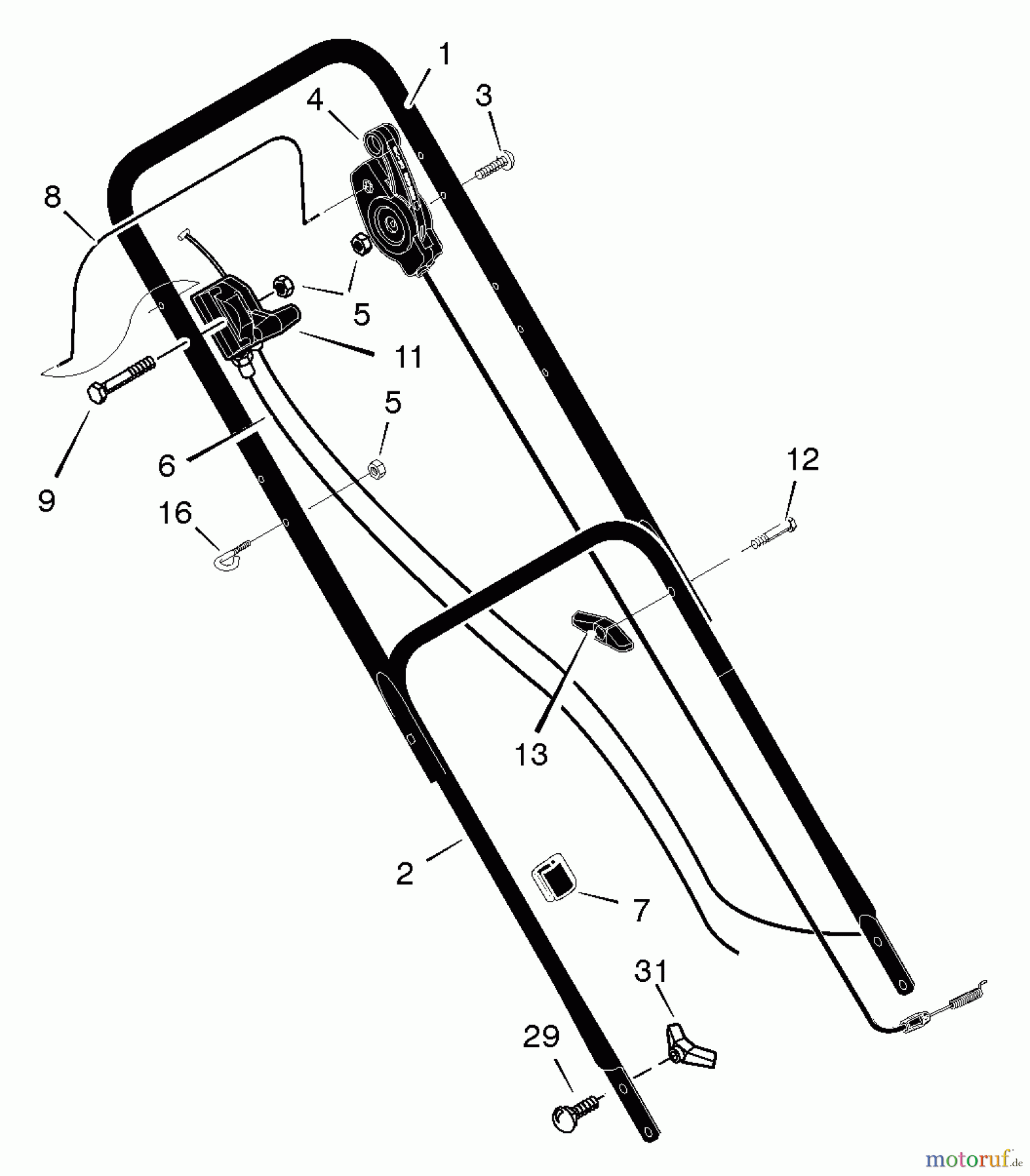 Murray Rasenmäher 228690x24B - B&S/Murray 22