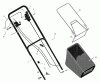 Murray 228690x99A - B&S/ 22" Walk-Behind Mower (2002) (AAFES) Ersatzteile Handle And Bag Assembly