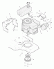 Murray 38705x5B - 38" Lawn Tractor (1996) Ersatzteile Engine Mount