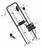 Murray 228870x692A - Stanley 22" Walk-Behind Mower (2002) Ersatzteile Handle Assembly