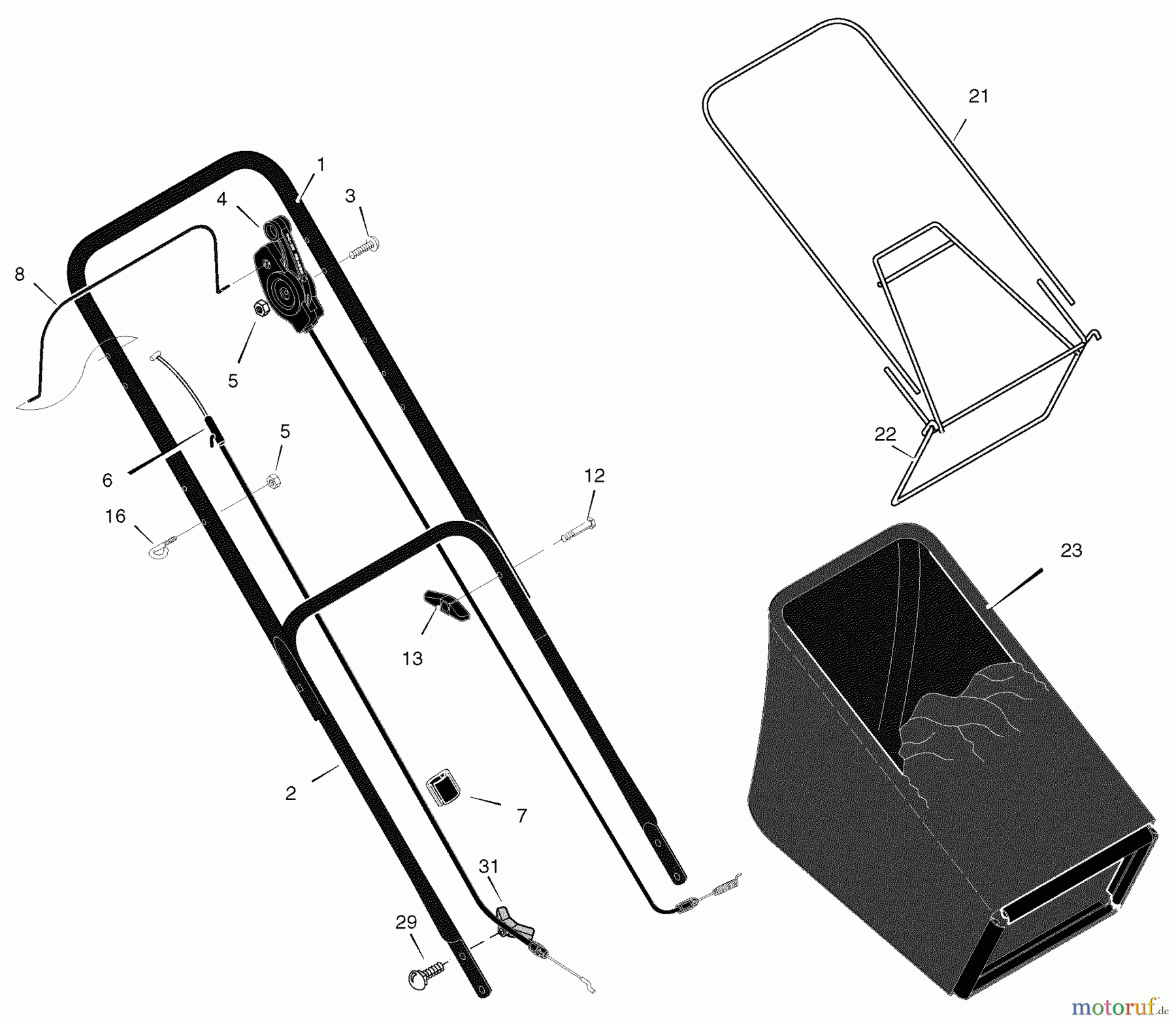 Murray Rasenmäher 229610x83A - B&S/Murray 22