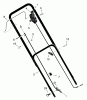 Murray 229611x99A - B&S/ 22" Walk-Behind Mower (2005) (AAFES) Ersatzteile Handle Assembly