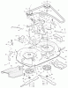 Murray 38706A - 38" Lawn Tractor (1996) Ersatzteile Mower Housing