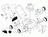 Murray 22P50L10X8A (96117001404) - 22" Walk Behind Mower (2010) Ersatzteile Deck Group (961170010404)