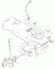 Murray 38706A - 38" Lawn Tractor (1996) Ersatzteile Mower Housing Suspension