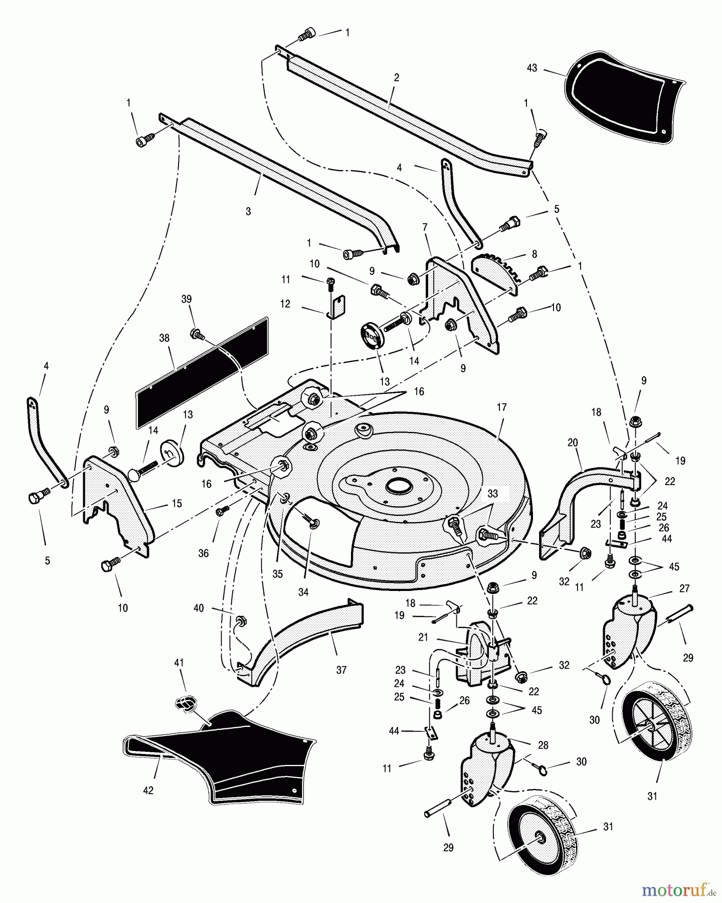  Murray Rasenmäher 261010x10A - B&S/Murray 26
