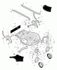 Murray 261010x10B - B&S/ 26" Walk-Behind Mower (2002) (Western Auto) Ersatzteile Caster Assembly
