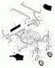 Murray 261010x89A - Yard King Performance 26" Walk-Behind Mower (2001) Ersatzteile Caster Assembly