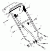 Murray 261010x89A - Yard King Performance 26" Walk-Behind Mower (2001) Ersatzteile Handle Assembly