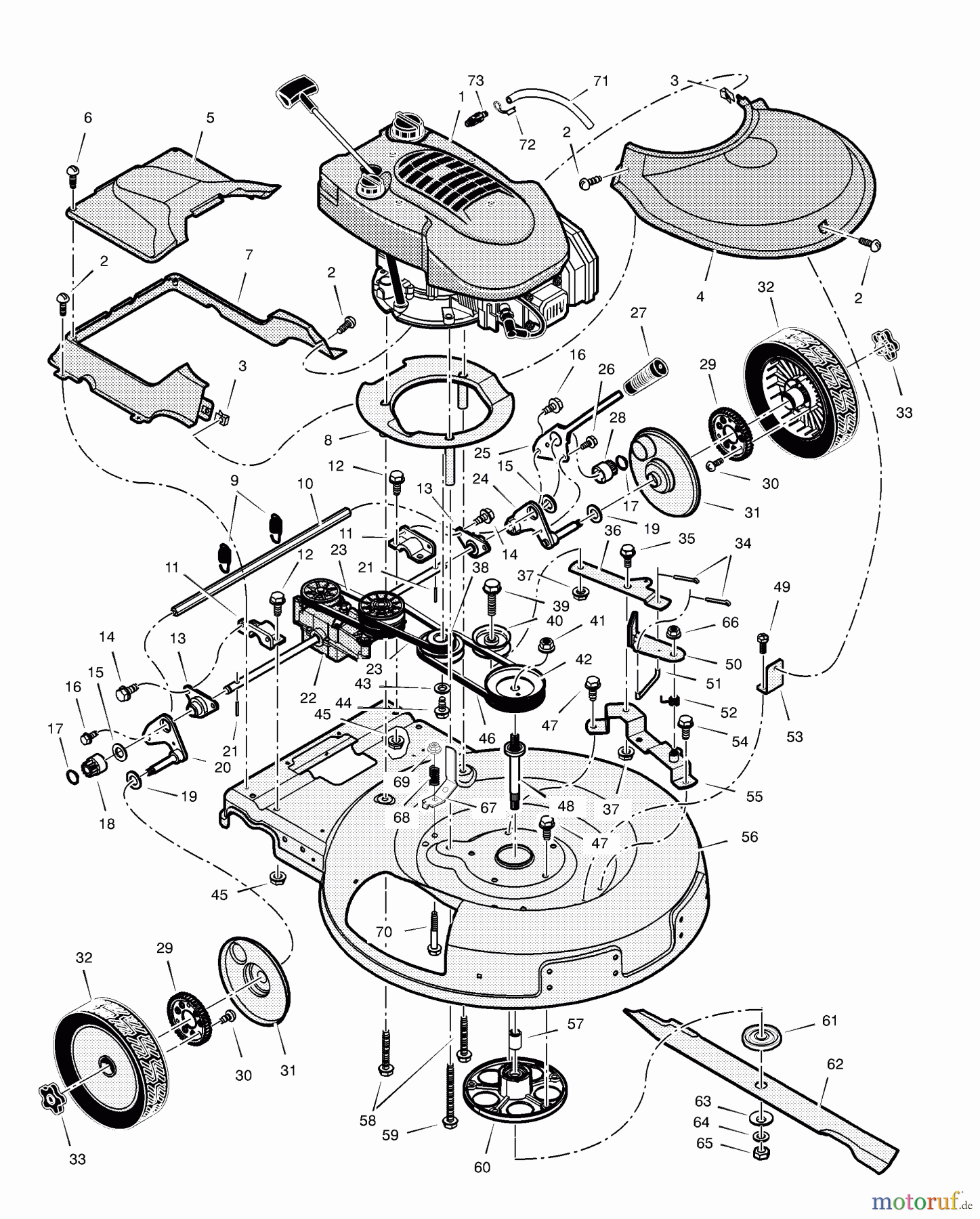 Murray Rasenmäher 261031x692B - Stanley 26