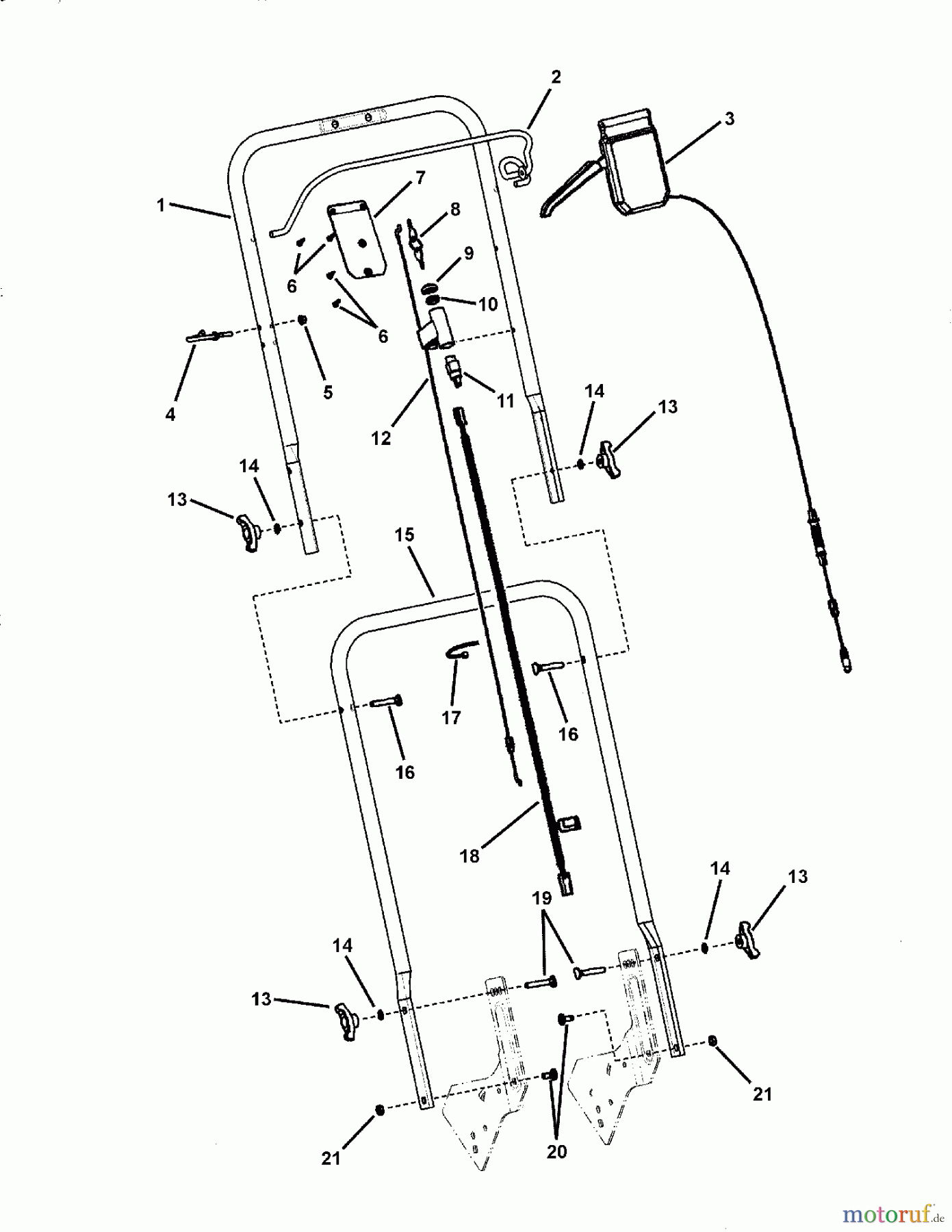  Murray Rasenmäher 7800510 (BTPV22675E) - Brute 22