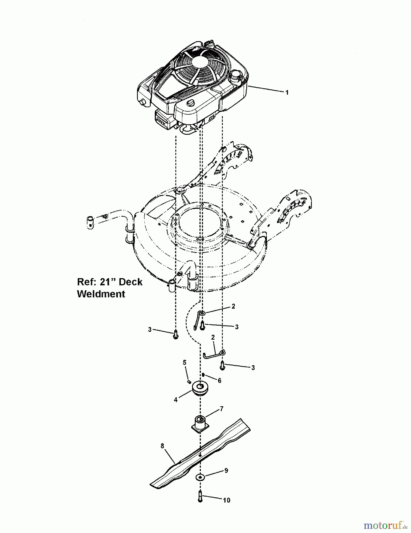 Murray Rasenmäher BBRS219BS (7800670) - Bad Boy 21
