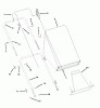 Murray BTP2265HW (7800267) - Brute 22" Walk-Behind Mower (2008) Ersatzteile Handle & Bag Group