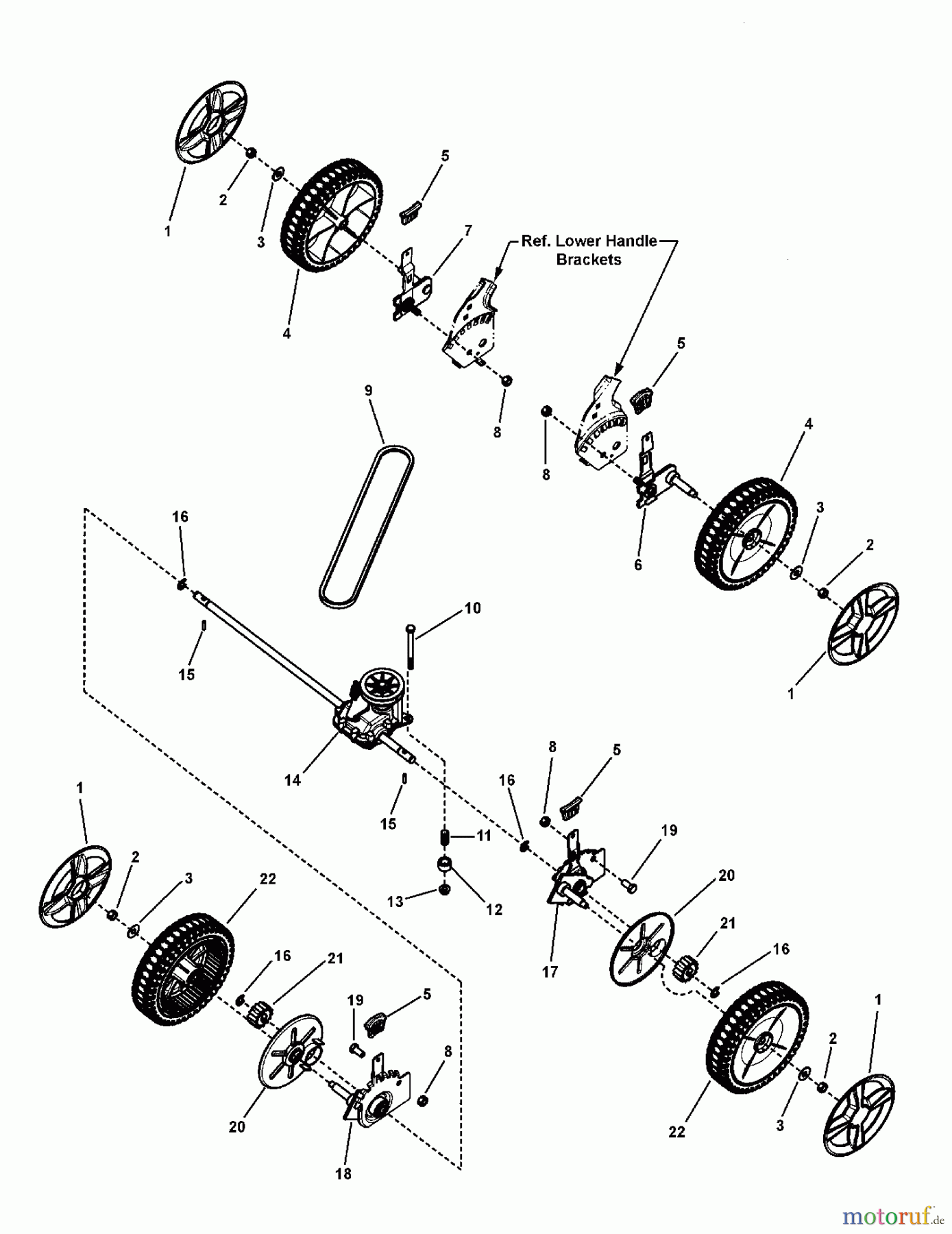 Murray Rasenmäher BTPD22625 (7800661) - Brute 22