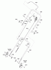 Murray BTPD22675 (7800742) - Brute 22" Walk-Behind Mower (2011) Ersatzteile Handle & Controls Group (7501772)