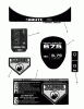 Murray BTPV21675E (7800268) - Brute 21" Walk-Behind Mower (2008) Ersatzteile Decals