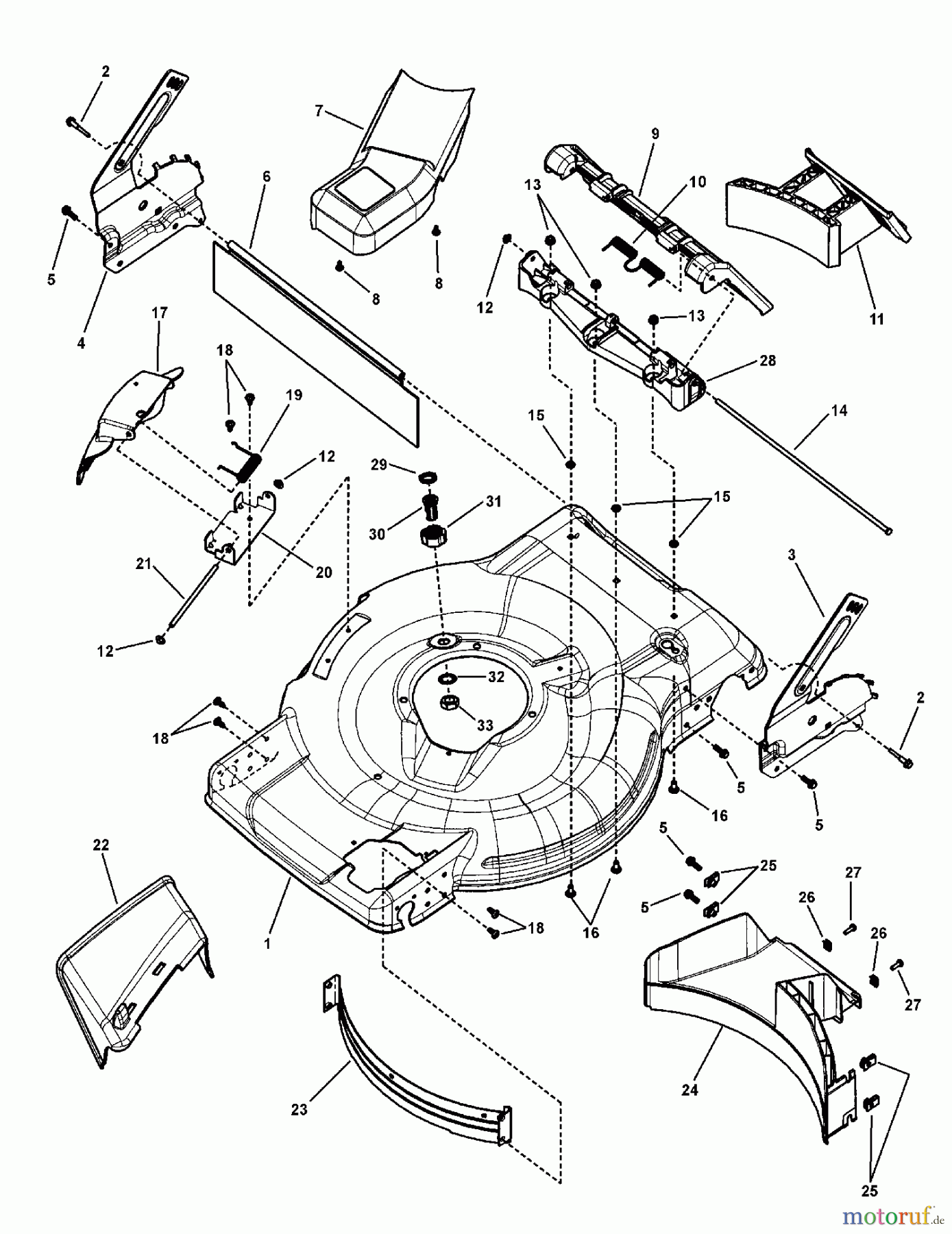  Murray Rasenmäher BTXP22675HW (7800583) - Brute 22