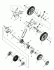 Murray BTXP22675HW (7800583) - Brute 22" Walk-Behind Mower (2010) Ersatzteile Transmission & Wheel Group