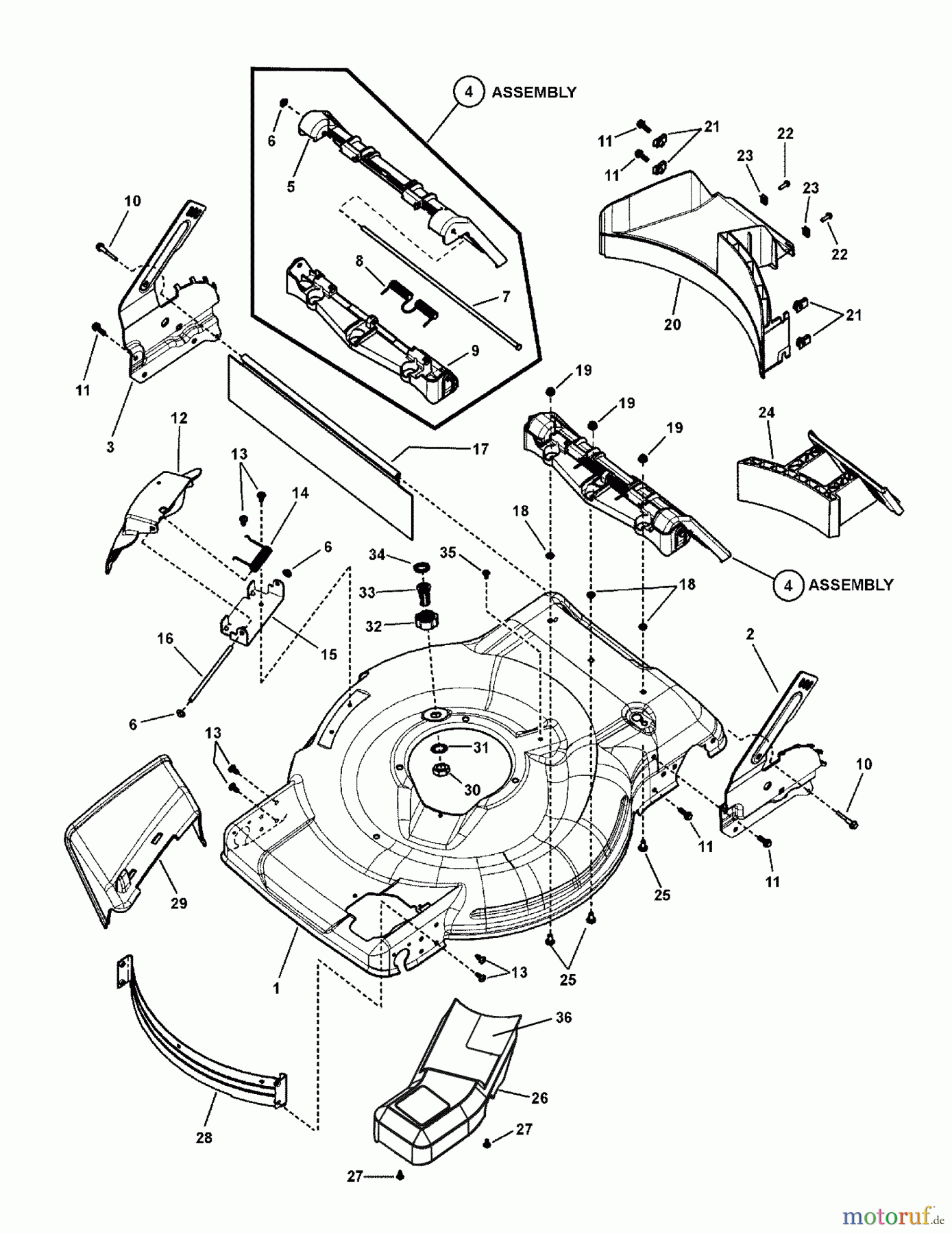 Murray Rasenmäher BTXP22675HW (7800802) - Brute 22