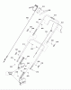 Murray BTXPV22725 (7800886) - Brute 22" 7.25GT Steel Deck Self-Propelled Walk-Behind Mower (2012) Ersatzteile Handle & Controls Group (7503034)