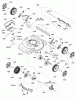 Murray EBTP22650E (7800878) - Brute 22" Self-Propelled Walk- Behind Mower (2012) Ersatzteile Deck Group (7501888)