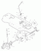 Murray 38710A - 38" Lawn Tractor (1998) Ersatzteile Mower Housing Suspension