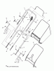 Murray EBTP22675HW (7800694) - Brute 22" Walk-Behind Mower (2010) Ersatzteile Handle & Bag Group (Hi-Wheel)