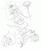 Murray 38710A - 38" Lawn Tractor (1998) Ersatzteile Steering