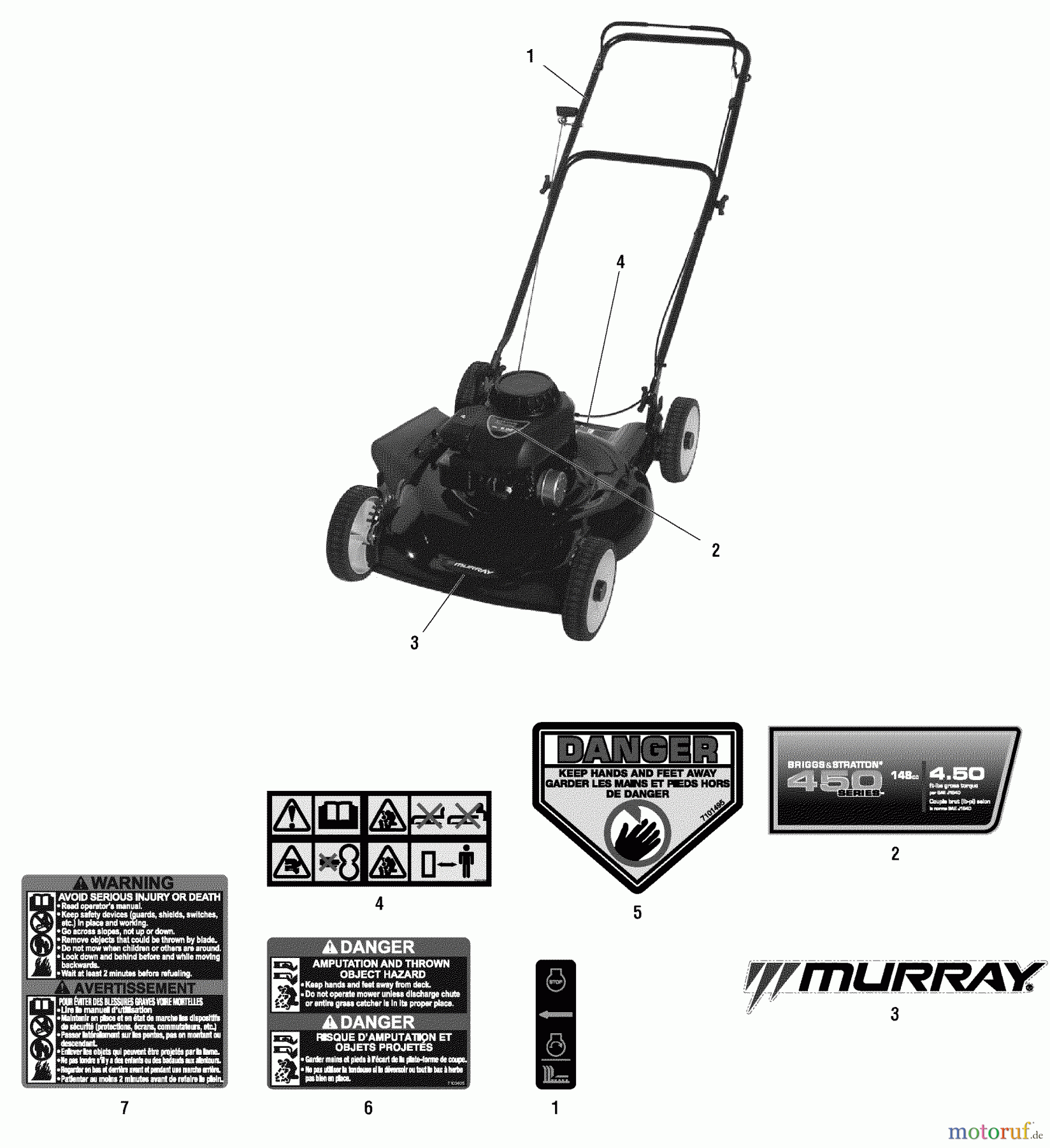 Murray Rasenmäher EM2045 (7800864) - Murray 20