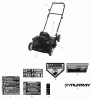 Murray EM2045 (7800864) - 20" Walk- Behind Mower CE (2012) Ersatzteile Decal Group (7800864-7800888)