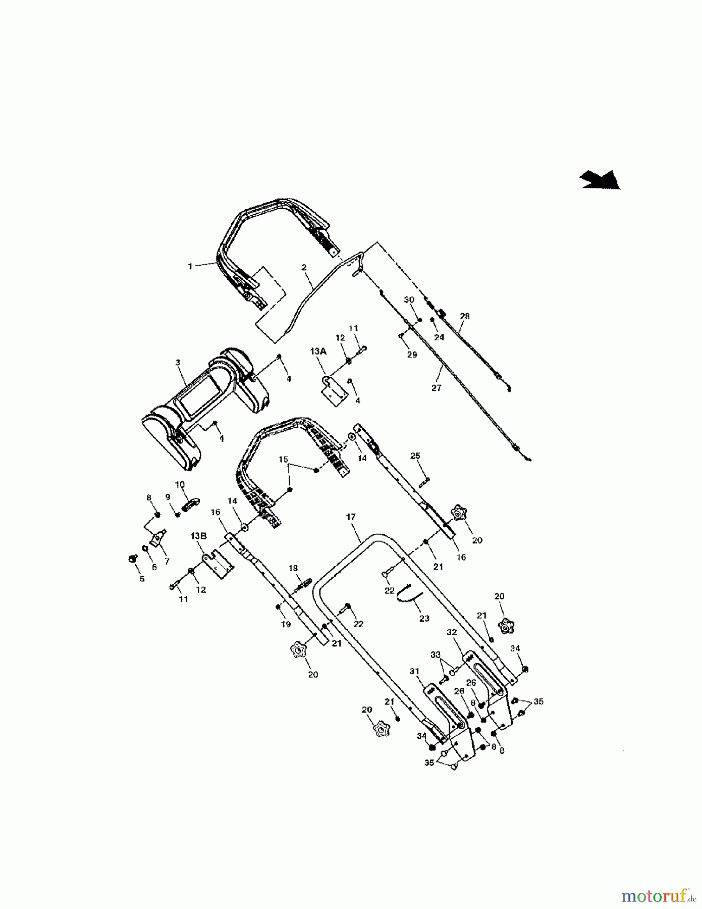 Murray Rasenmäher JS25 (7800196) - John Deere 21