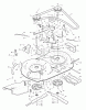Murray 38710A - 38" Lawn Tractor (1999) Ersatzteile Mower Housing
