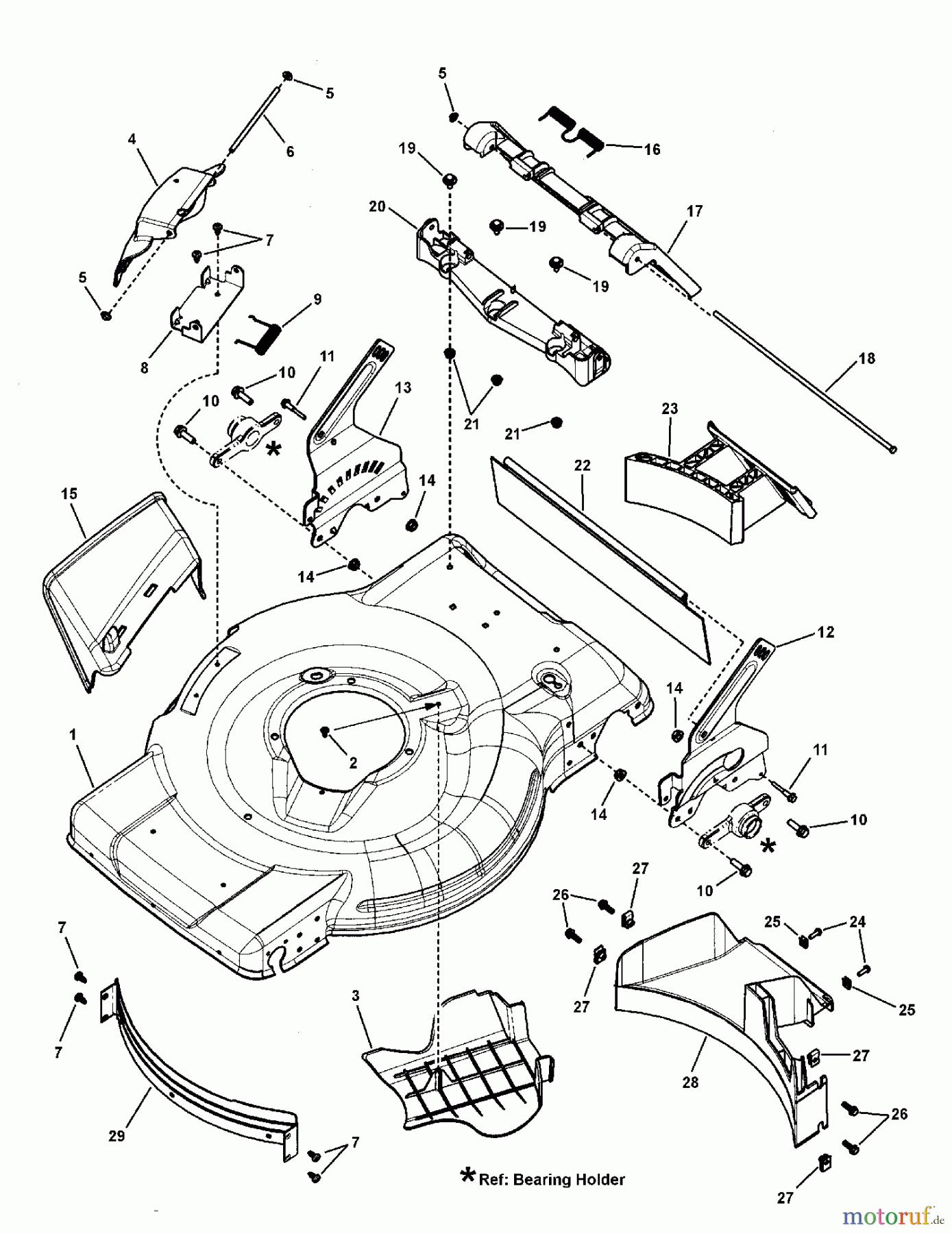 Murray Rasenmäher JS36 (LP7800575) - John Deere 22
