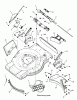 Murray JS36 (LP7800575) - John Deere 22" Walk-Behind Mower (2010) Ersatzteile Group, Deck, RWD, Non ES, Deere