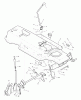 Murray 38710A - 38" Lawn Tractor (1999) Ersatzteile Mower Housing Suspension