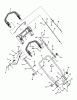 Murray JS45 (7800198) - John Deere 21" Walk-Behind Mower (2009) Ersatzteile Levers and Handles