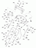 Murray JS46 (7800792) - John Deere 22" Walk-Behind Mower (2011) Ersatzteile Handles Group (7501559)
