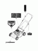 Murray M22550FC (7800890) - 22" Walk-Behind Mower (2012) Ersatzteile Decals Group (7501193)
