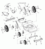 Murray M2265HW (7800203) - 22" Walk-Behind Mower (2008) Ersatzteile Deck Assembly - Push, Hi-Wheel