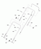 Murray MD2250FC (7800889) - 22" Walk-Behind Mower (2012) Ersatzteile Handles Assembly (7502017)