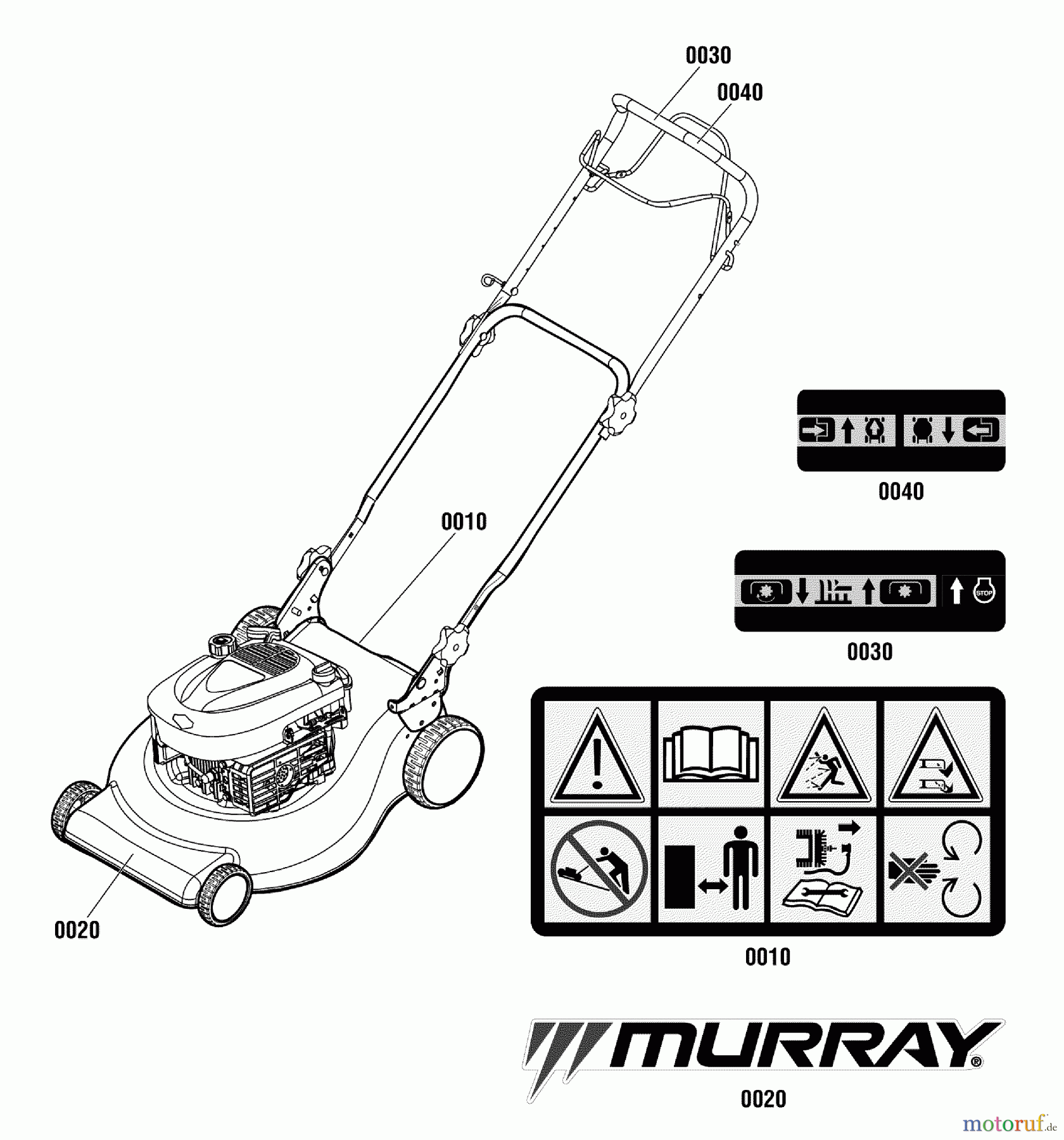 Murray Rasenmäher MXM500 (881549) - Murray 19